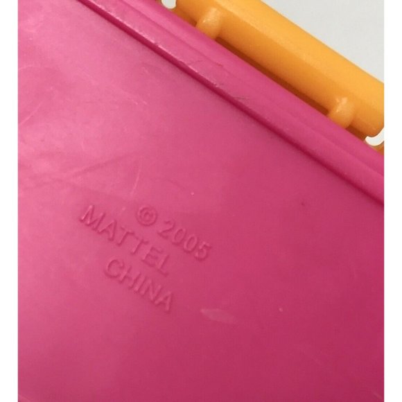 Fisher Price My First Dollhouse Kitchen Refrigerator Sink Stove Pink Orange 1 Pc - Picture 6 of 12